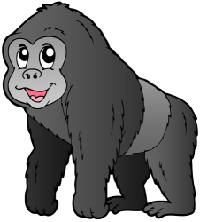 Goril·la, el primat viu més gran Joc