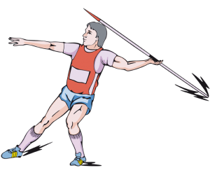 El llançament de javelina, una disciplina atlètica Joc