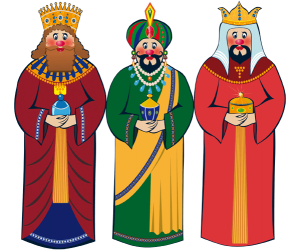 Els tres Reis d'Orient,tradició catòlica nadalenca Joc