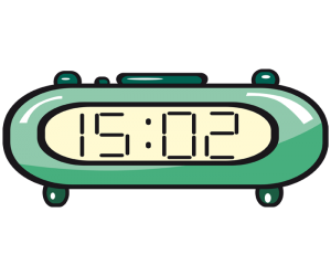Ràdio-despertador, rellotge despertador digital Joc