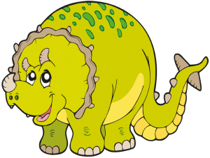 Triceratop, dinosaure herbívor Joc