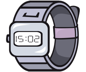Un rellotge de polsera digital, rellotge esportiu Joc