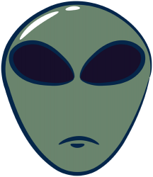 Cara d'alien extraterrestre Joc