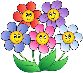 Cinc flors somrients i de colors Joc