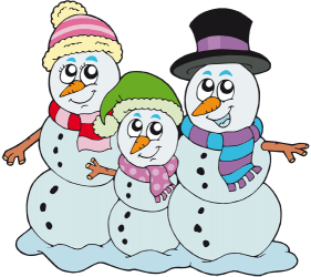 Família de ninots de neu Joc