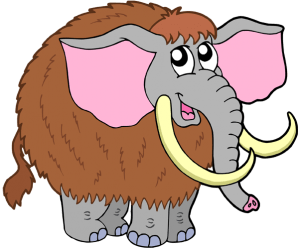 Mamut, mamífer extint com un elefant pelut Joc