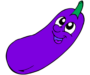 Albergínia, el seu fruit s'utilitza per cuinar Joc