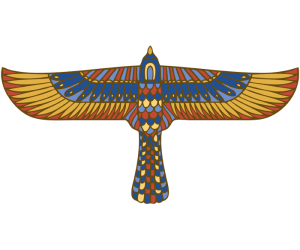 Falcó, egipci representació del Déu Horus Joc