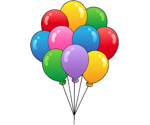 Globus en una festa d'aniversari Joc
