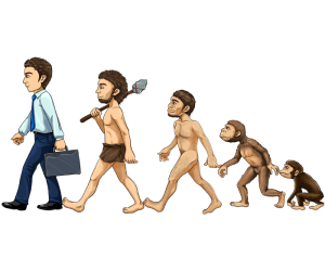 L'evolució humana en cinc etapes Joc