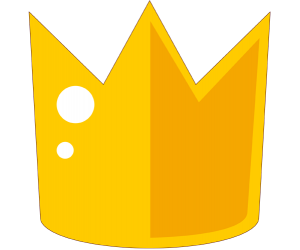 La corona reial del Rei o de la Reina Joc