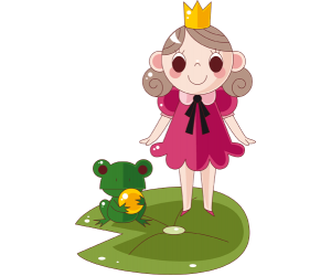 La màgia, la princesa i la granota Joc