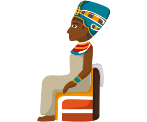 La Reina Nefertiti, la bella dona d'un faraó Joc
