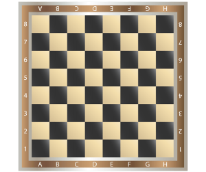 Tauler d'escacs, té 64 caselles Joc