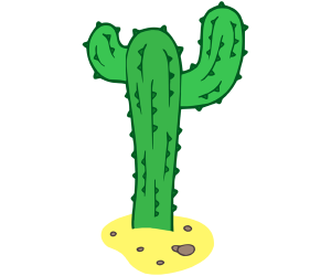Un cactus del desert nord-americà Joc