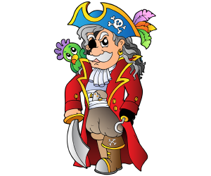 Un pirata corsari elegant i noble Joc