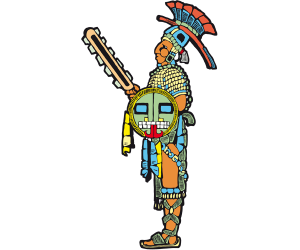 Un soldat inca, guerrer de l'Imperi Inca Joc