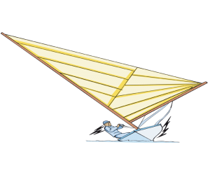 Vela, una competició esportiva amb veler Joc